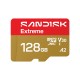 SANDISK 128GB Extreme Go microSD Card + Adapter, Up to 170MB/s Read Speeds